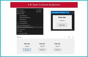 Csharp User Control Kullanımı